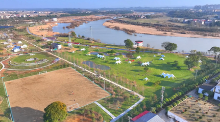 永豐縣麻洲生態島今日正式開園，開啟休閑觀光新篇章